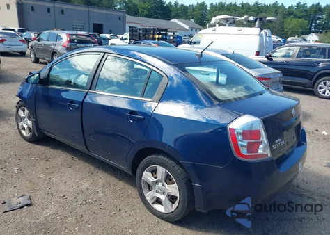 2008 Nissan Sentra 2.0S from USA, damaged, VIN 3N1AB61E98L755922
